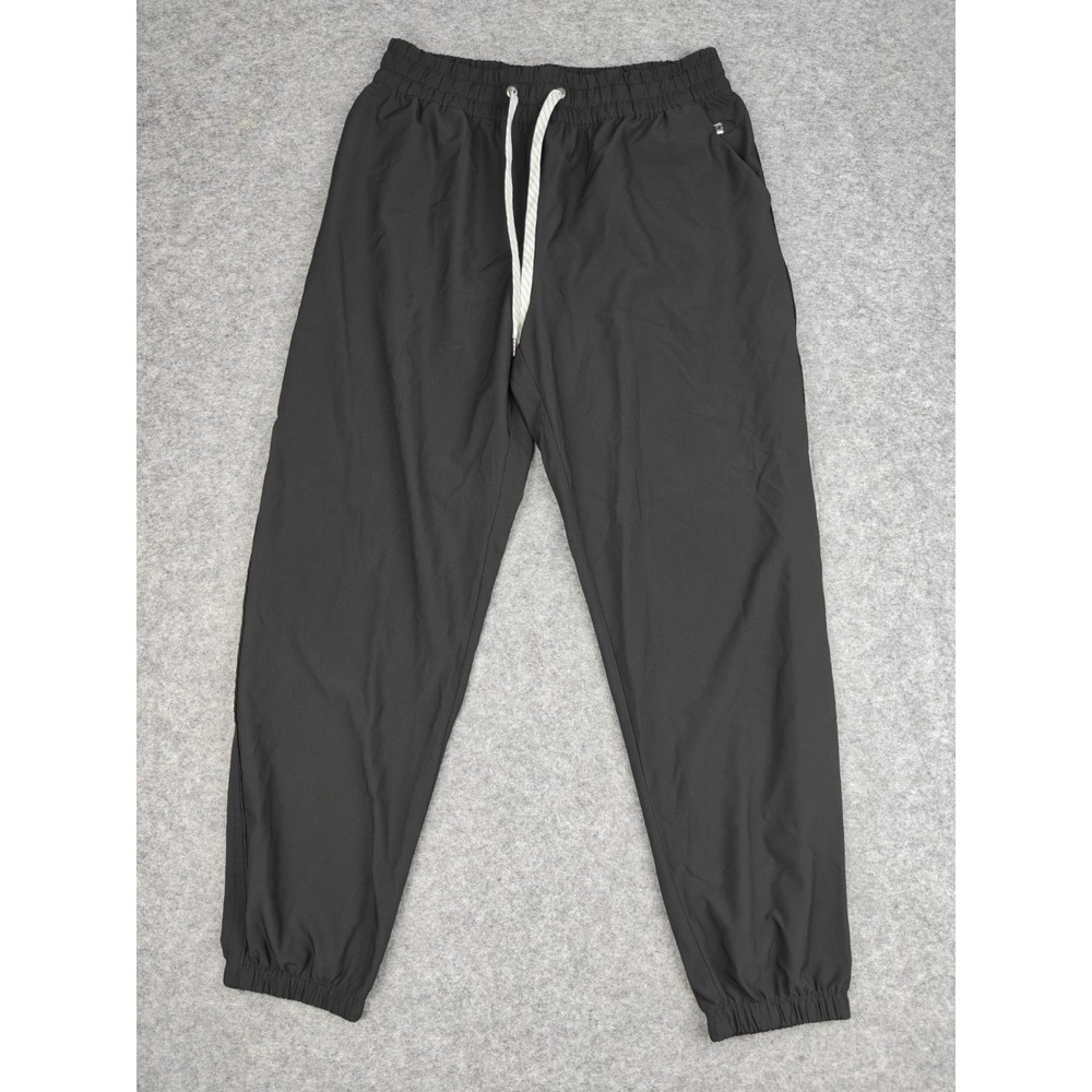 Vuori Womens Weekend Jogger Black Medium Athletic Pants VW422 Athleisure Workout